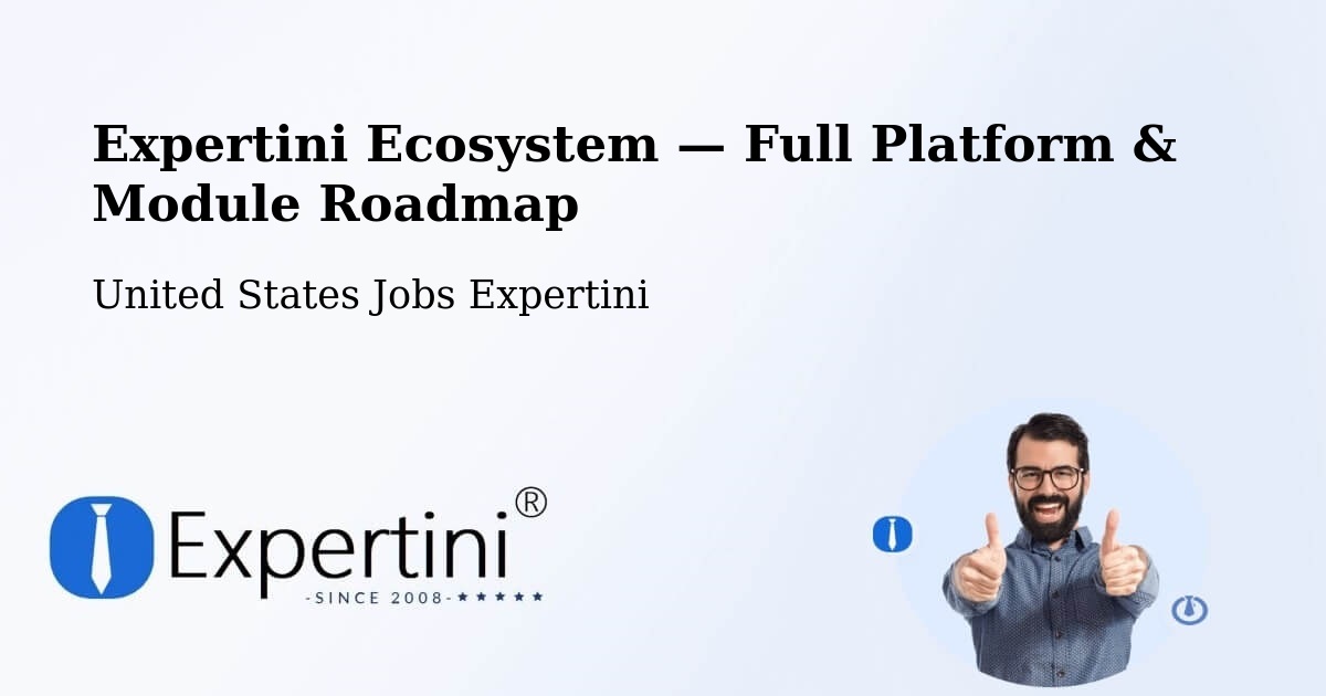 Expertini Ecosystem — Full Platform & Module Roadmap – Plattsburgh