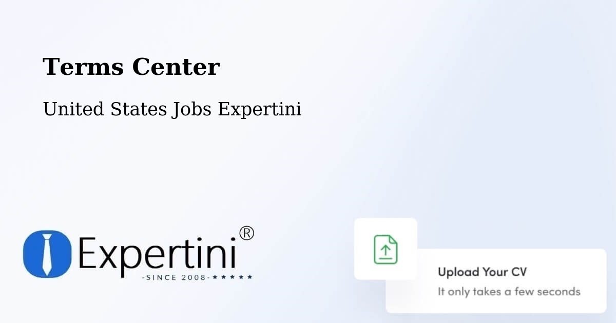 Terms of Service – Plattsburgh - United States Jobs Expertini